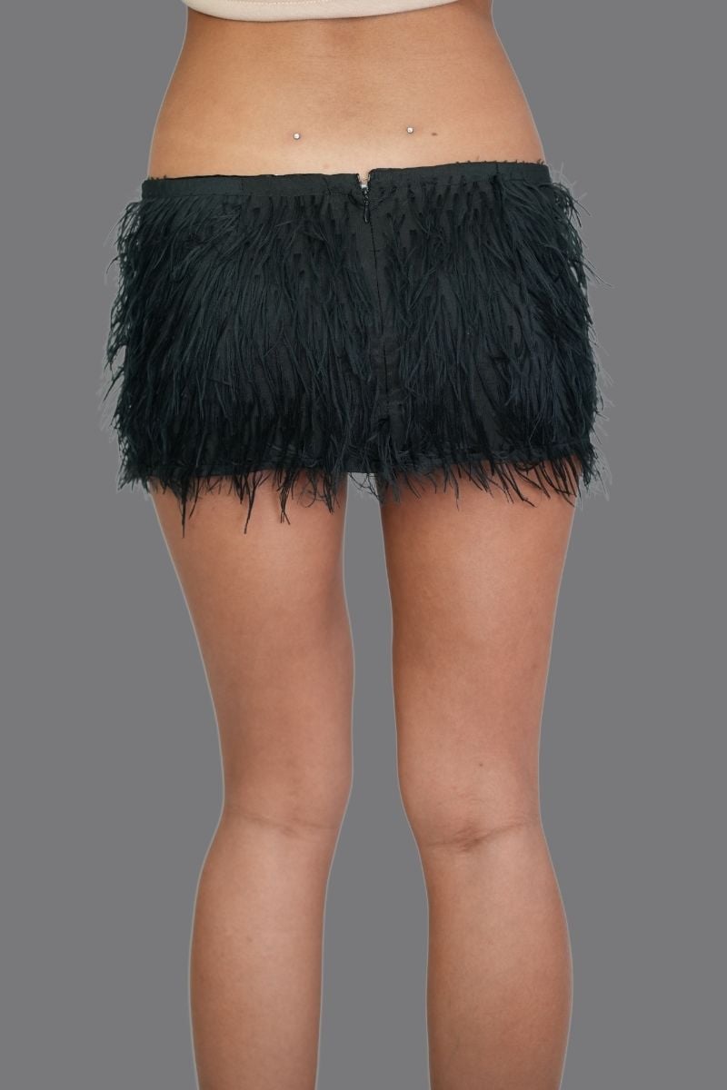 Levis Fur Mini Skirt