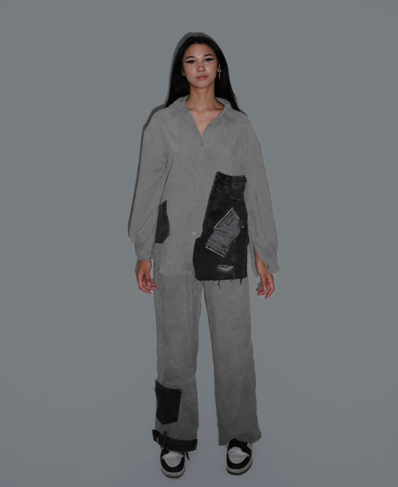 Patchwork Grey Coord