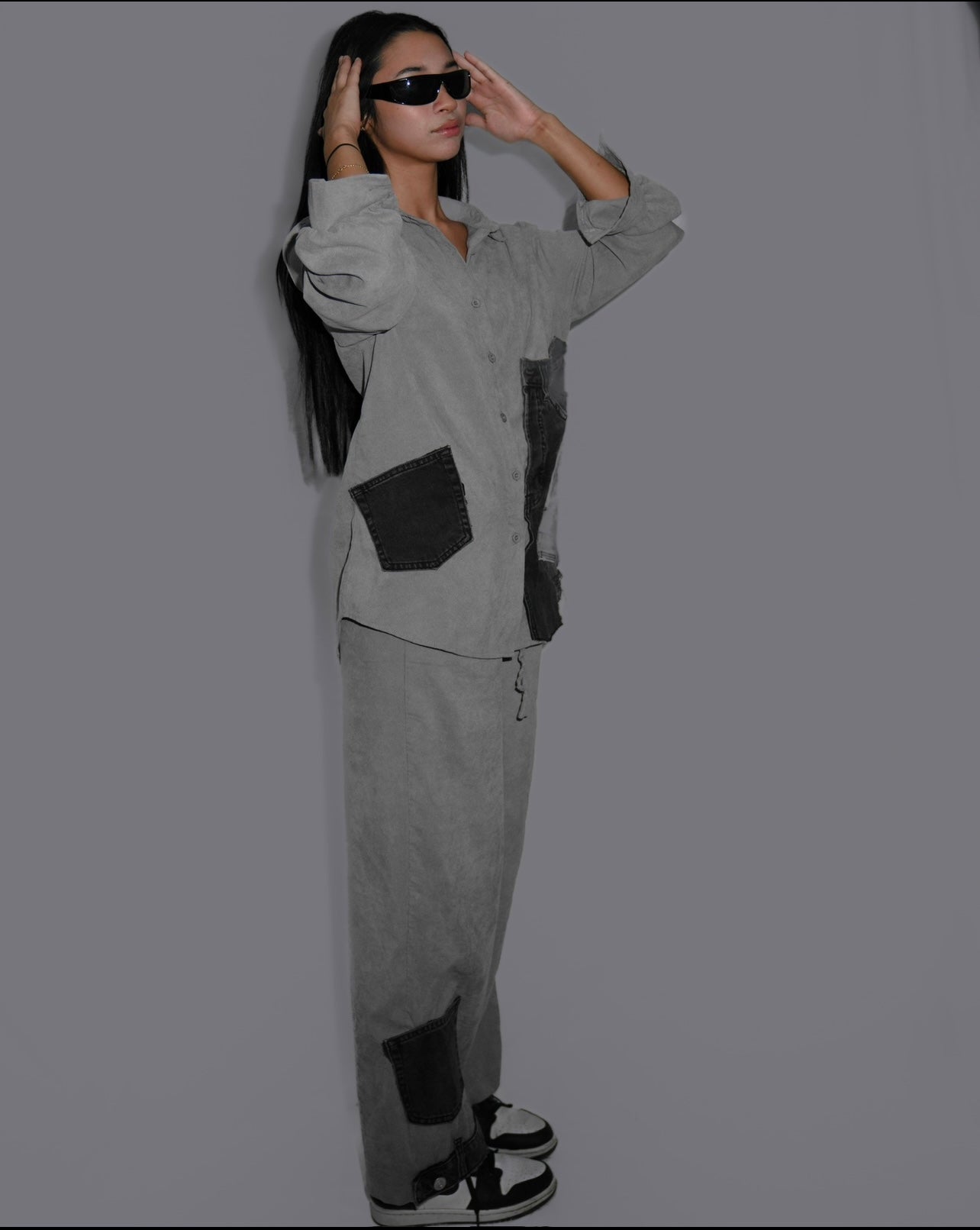 Patchwork Grey Coord