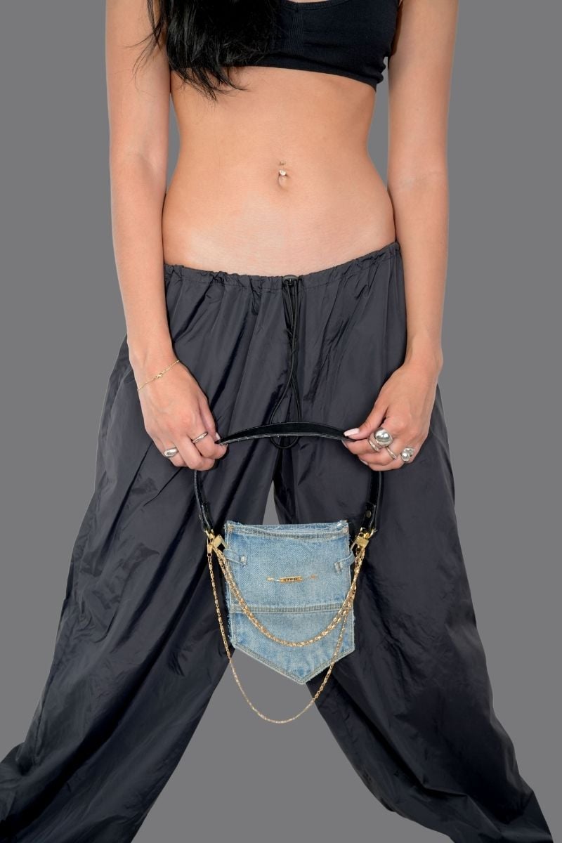 Polo Denim Pocket Bag