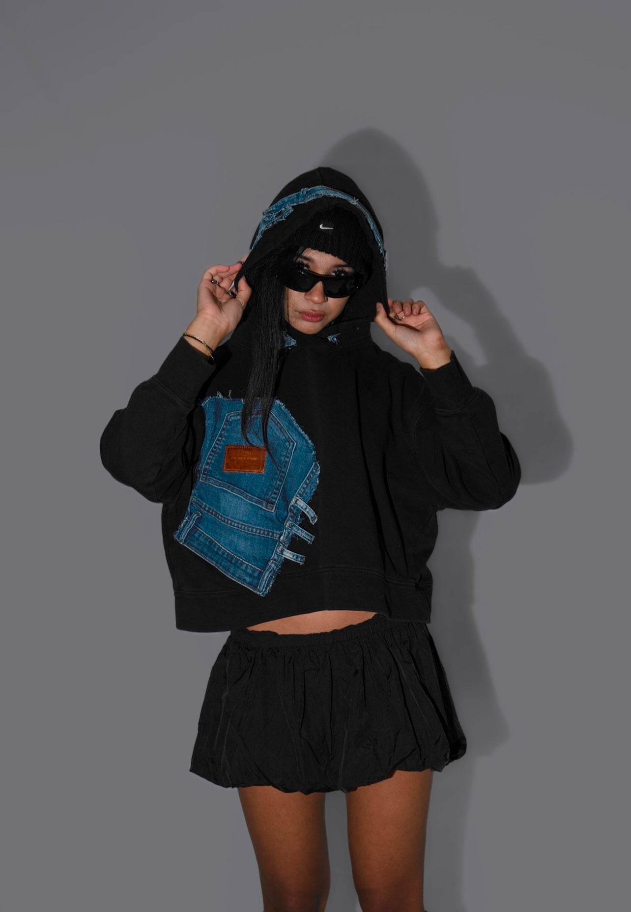 Patchwork Hoodie