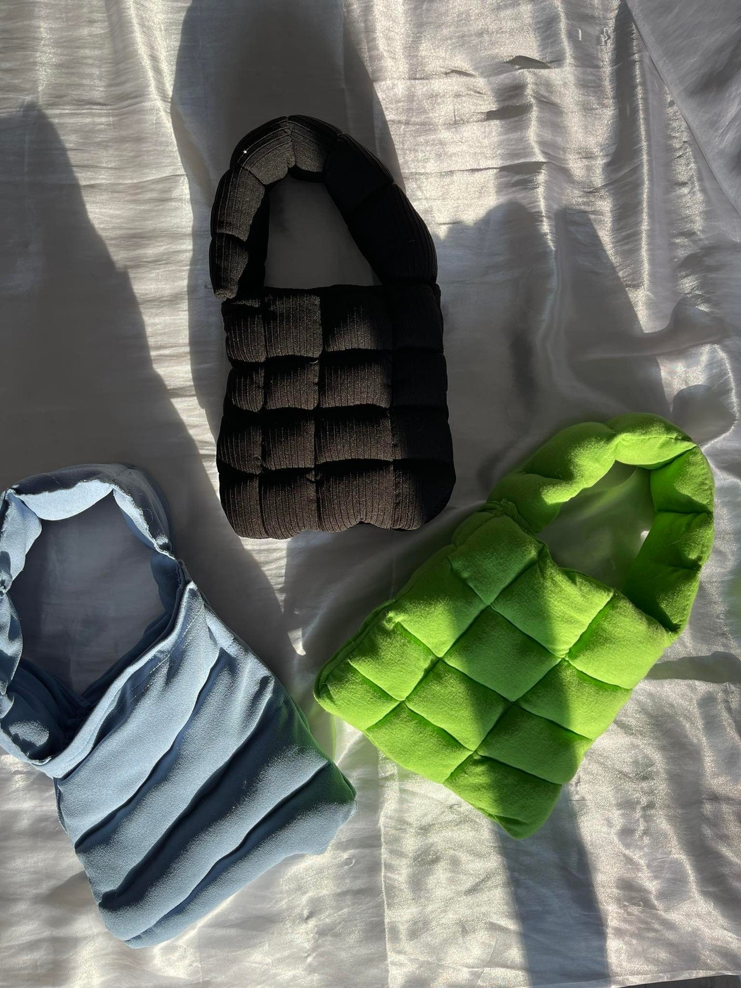 Handmade stuffed bags